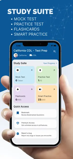 California CDL Permit Practice screenshot 2