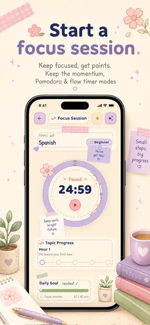 OffShelf: Study Timer, Planner screenshot 3