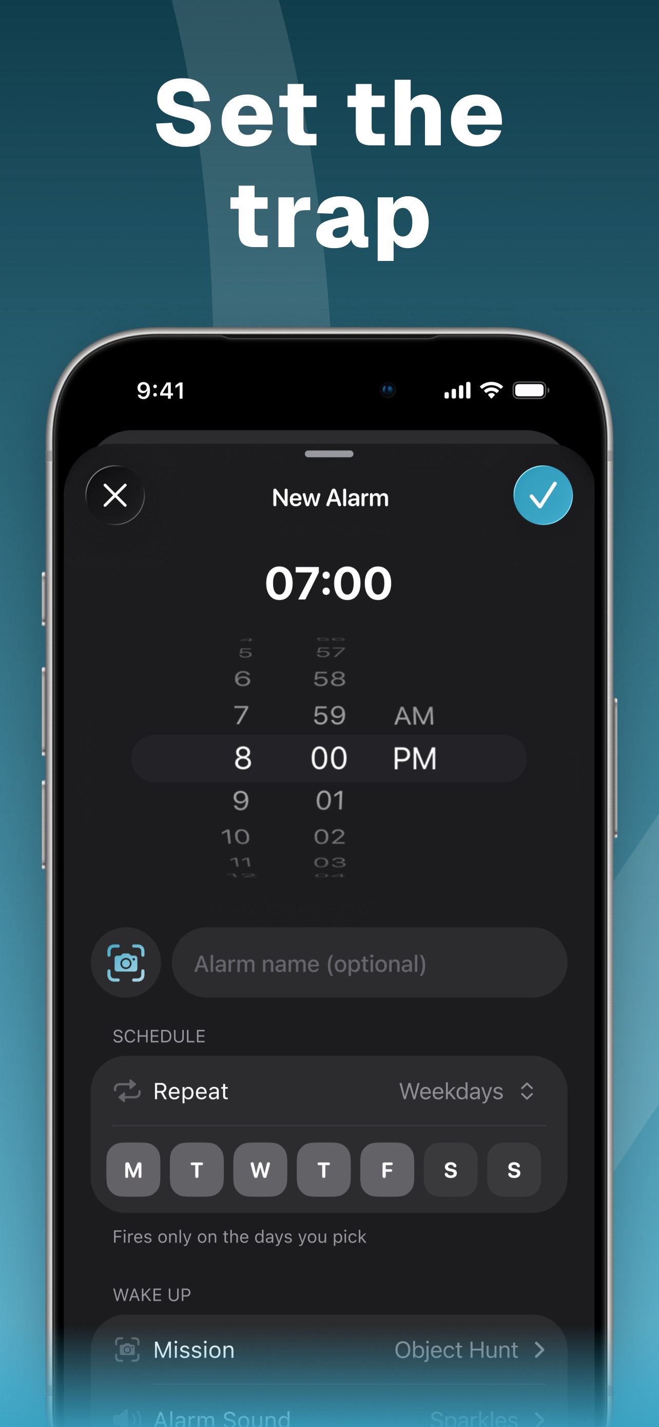 Screenshot 5 of UnSnooz: Loud Alarm Clock