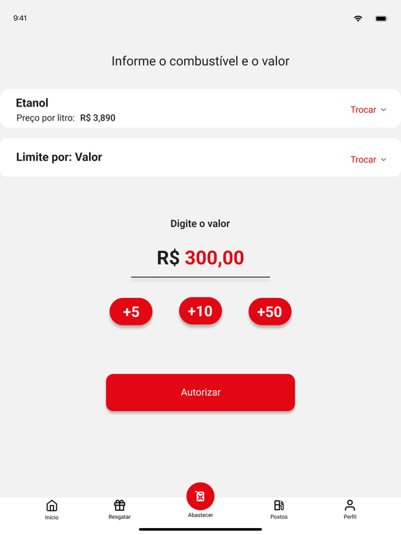 Posto Estação iPad screenshot