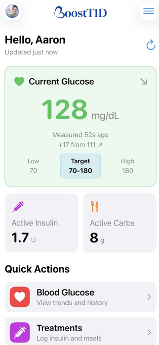 BoostT1D Screenshot 1 of 5