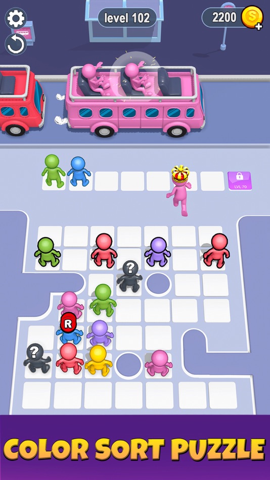 #3. Bus Jam 3D - Bus Out Games (iOS) 由: Qaisar Rehman
