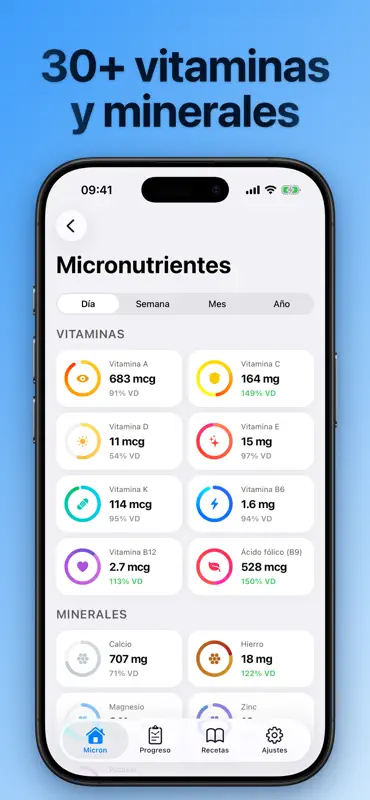 Micron: Contador de Calorías screenshot 6 of 7
