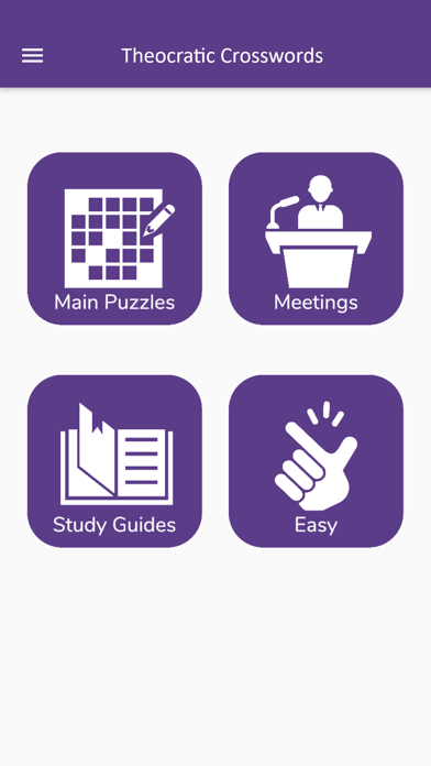 Theocratic Crosswords Screenshot