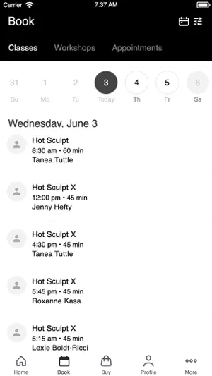 AMT Fitness screenshot 2