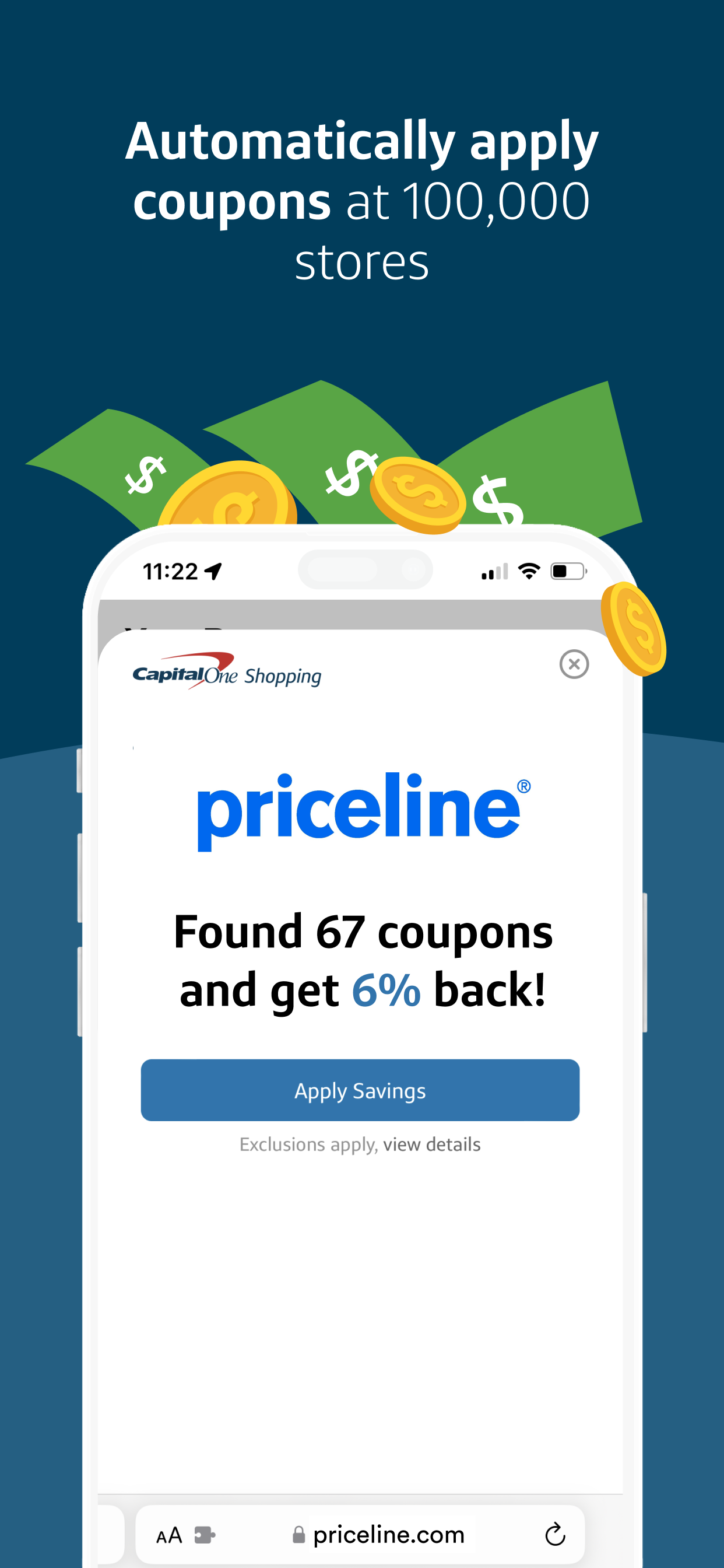 Capital One Shopping: Save Now screenshot 2