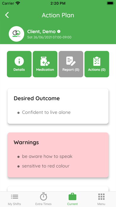 Careberry Carers Screenshot