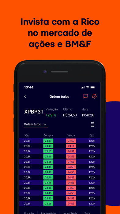 Rico: investir é pra você Screenshot