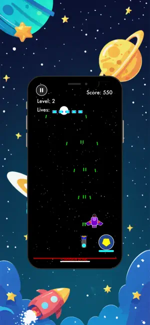 Space Shooter recruiter screenshot 4