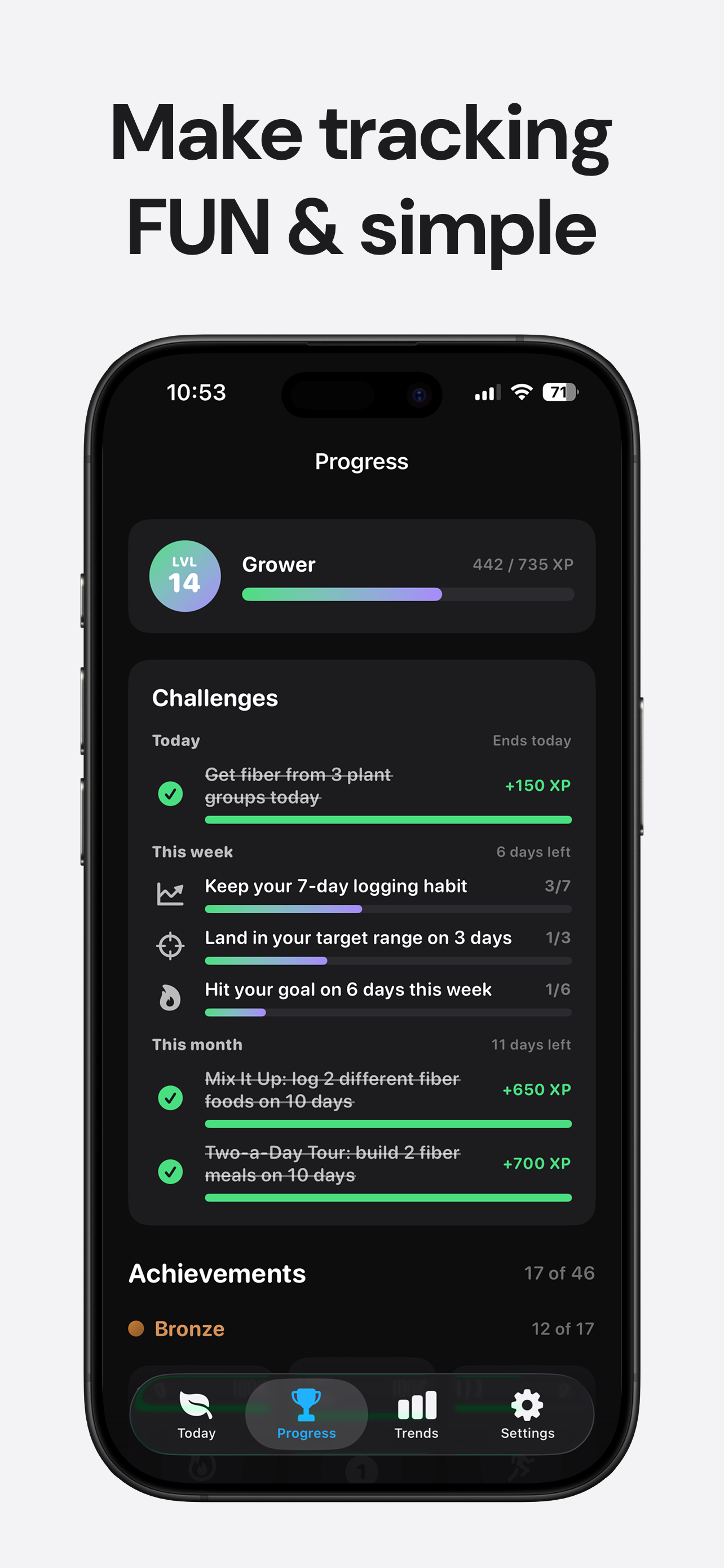 Fiber Tracker: Gut Health screenshot 4