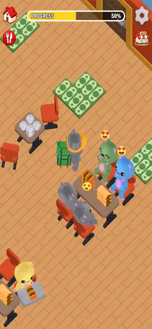 Cooking Cat Rush screenshot 4