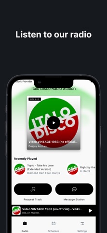 Italo Disco Radio Station screenshot