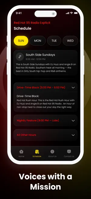 Red Hot 95 Radio screenshot 4