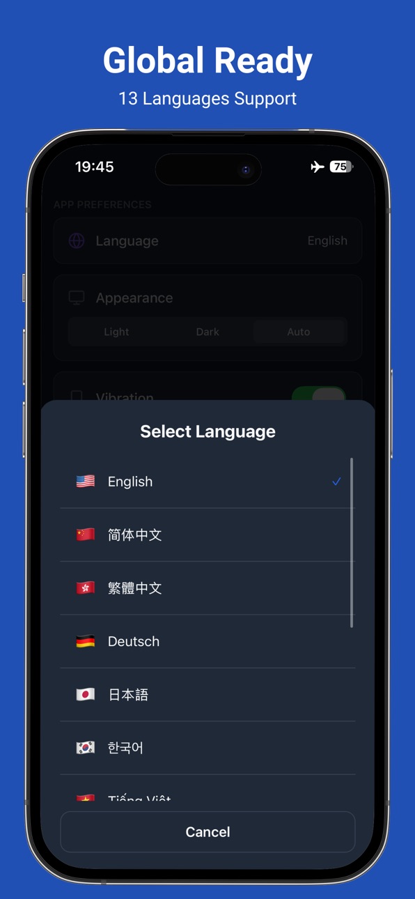 iPhone screenshot