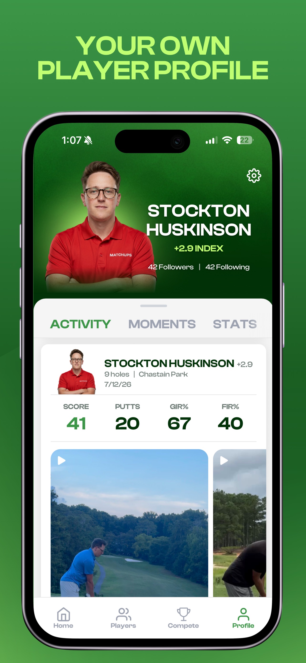 Screenshot 3 of Matchups: Golf GPS & Scorecard