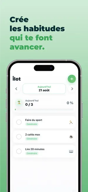 Îlot : Habit Tracker screenshot 2