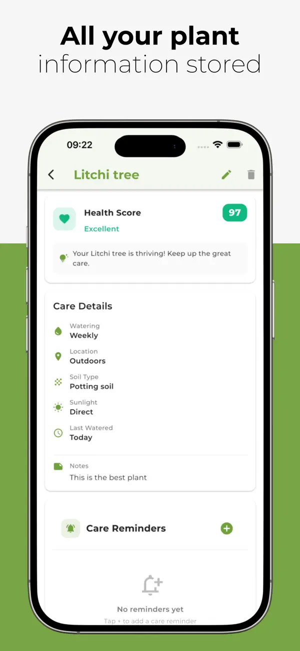 Screenshot #2 pour Plant-Care