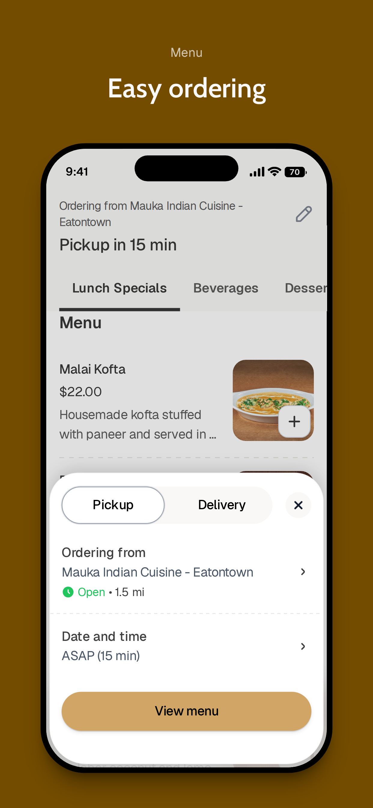 Mauka Indian Cuisine To Go screenshot 3