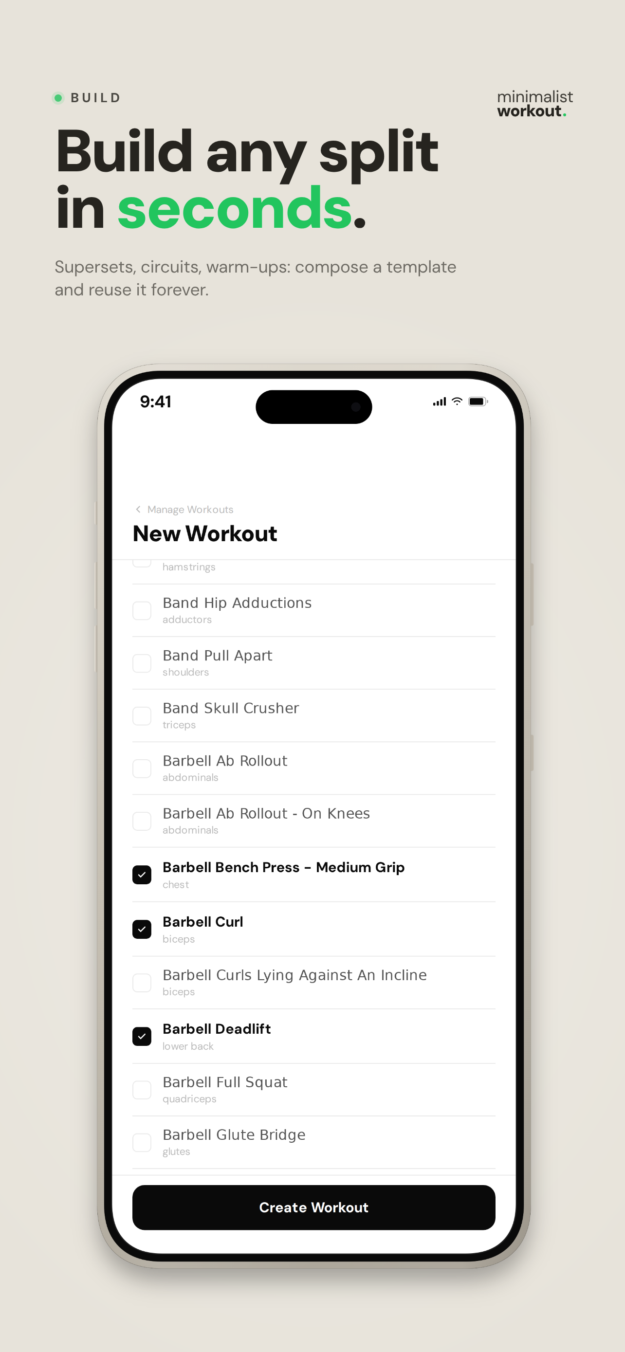 Minimalist Workout screenshot 6
