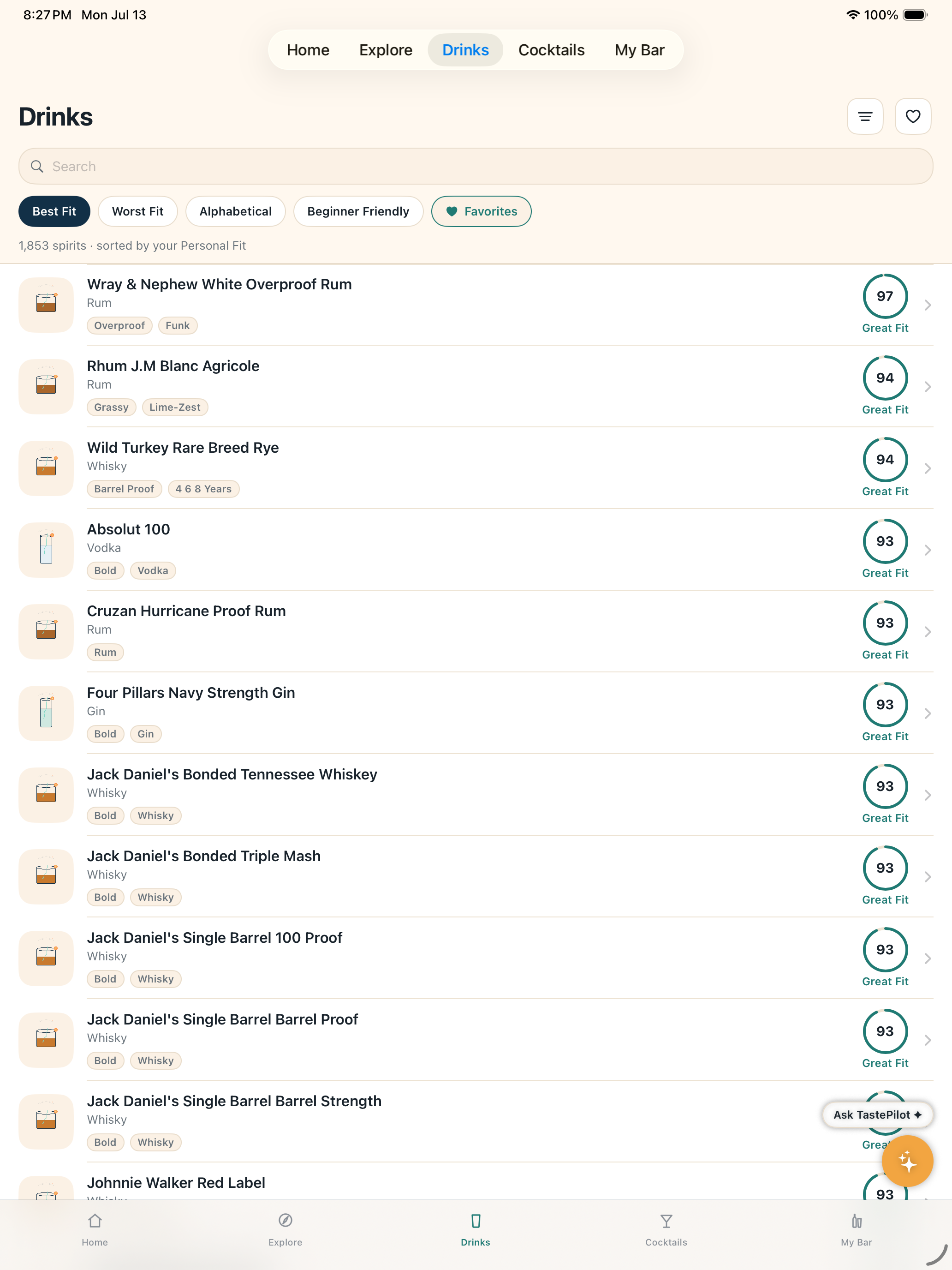 TastePilot: Find Your Taste screenshot 14
