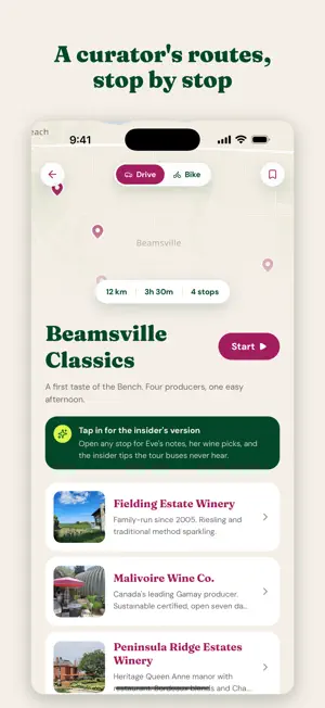 Siplo: Wine Country Routes screenshot 2