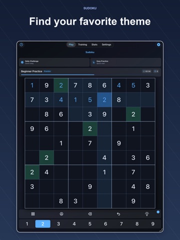 Sudoku - Daily & Training iPad screenshot