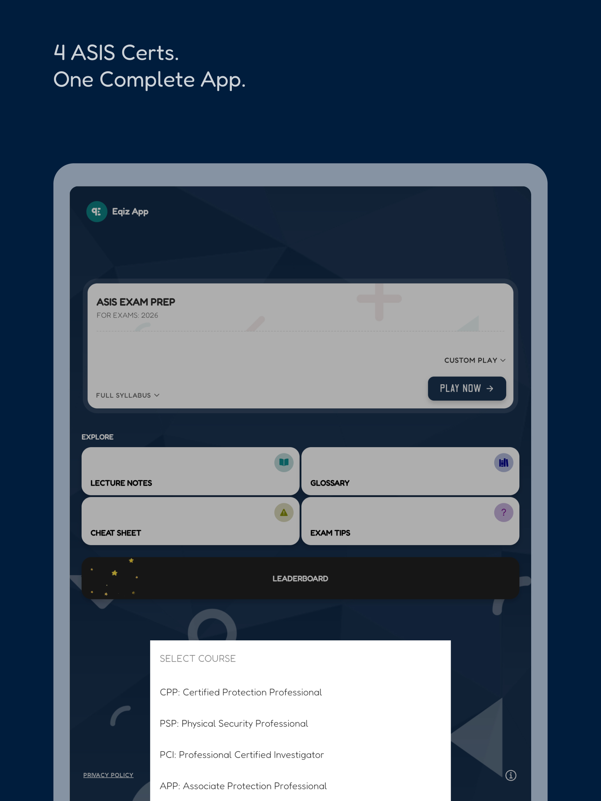 ASIS Security Prep: with AI screenshot 9