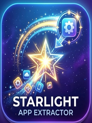 Starlight App Extractor. iPad screenshot