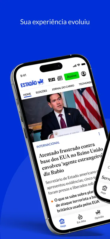 Estadão screenshot 1 of 8