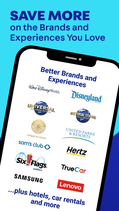 TicketsatWork: Employee Perks iPhone screenshot 2 - Shopping app