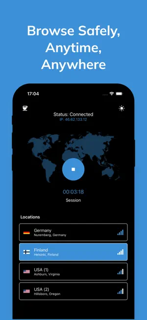 DrixyVPN screenshot 2