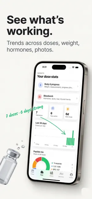 PeptideKit: Vials & Bloodwork screenshot 2