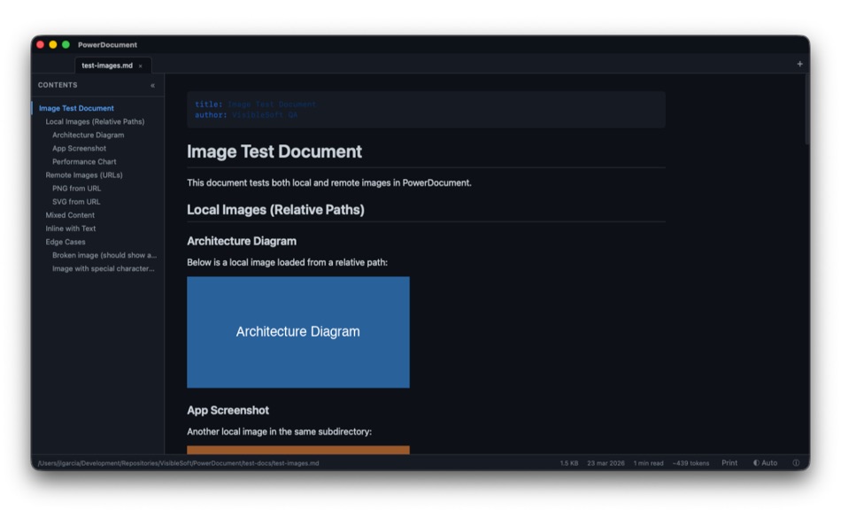 #5. PowerDocument (macOS) Por: VisibleSoft, SL