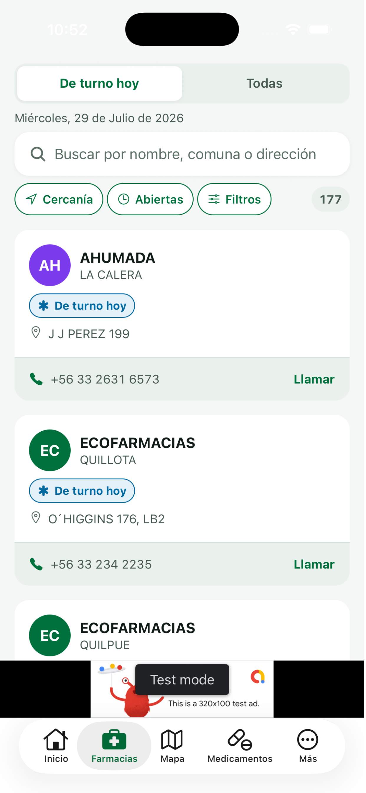 Farmacias de Turno screenshot 2