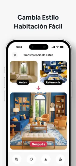 Captura de pantalla de AI Home Decor-Diseño Interior en iPhone 4