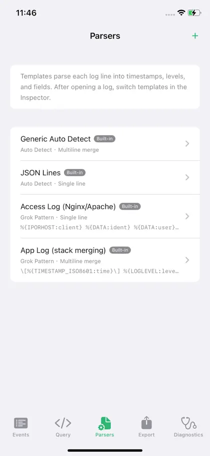 Screenshot 4 di 6 di Spoor Ledger