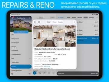 Under My Roof Home Inventory + iPad screenshot