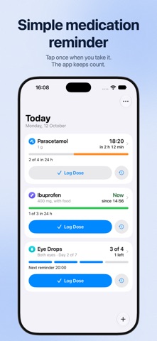 Medication Reminder: Doses screenshot 1