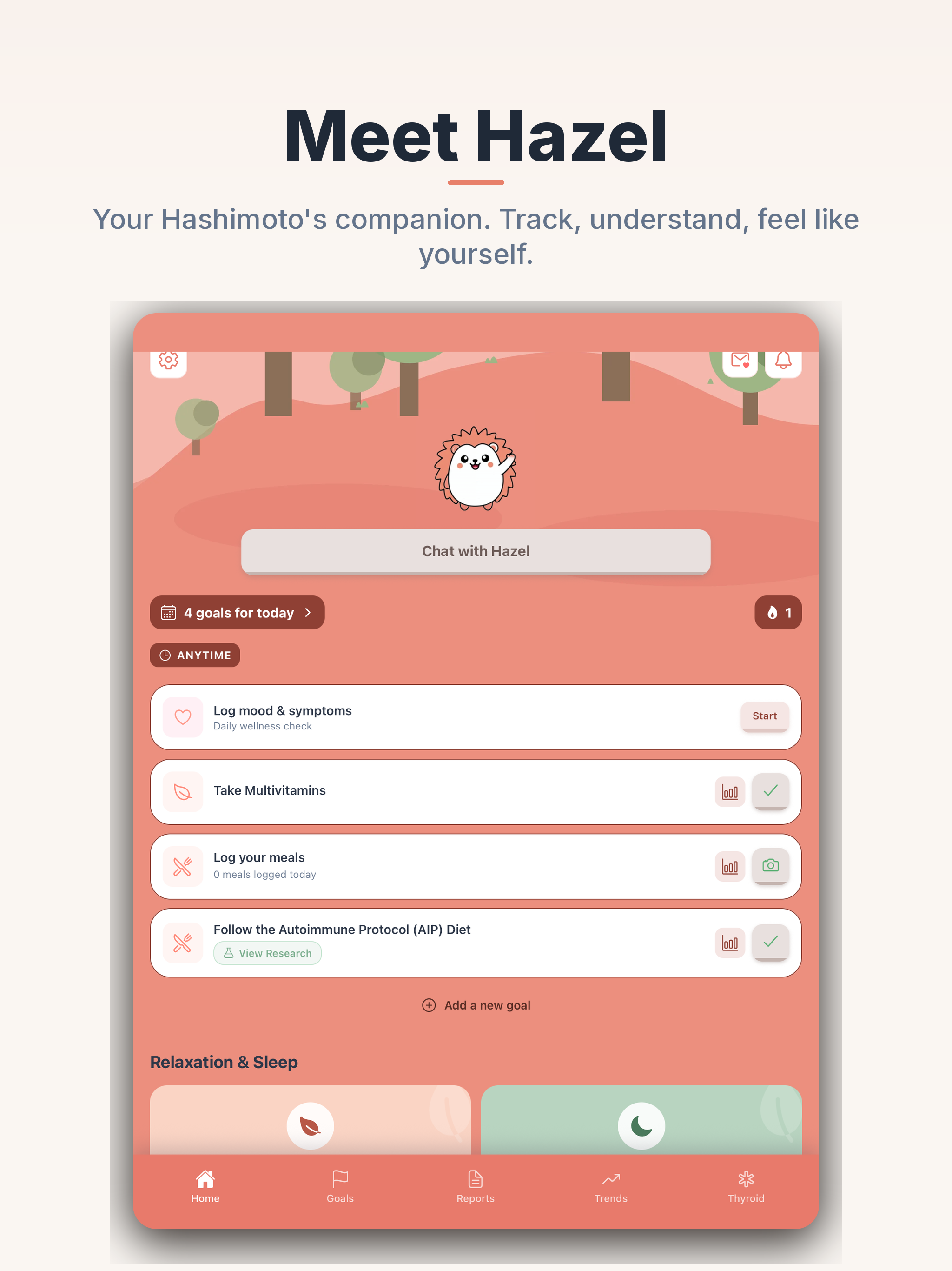 Hazel: Hashimoto's Thyroid Log screenshot 11