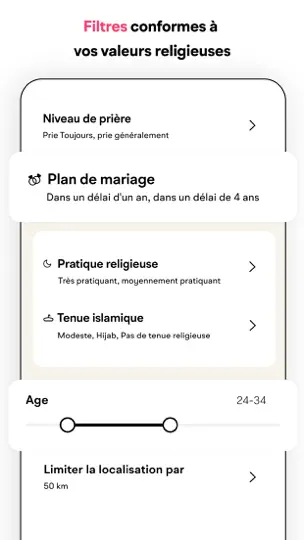 Capture d'écran de Muzz: Mariage Musulman sur iPhone 5