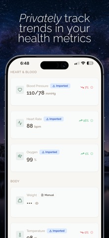 ProjectLeo: AI Health Advocate iPhone screenshot