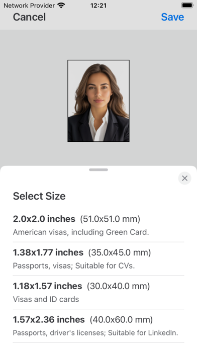 Screenshot #3 pour Cutout Pro: Green Card Photo
