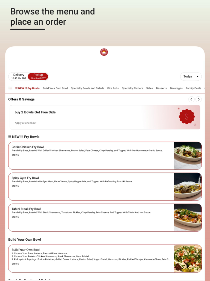 Fusion Mediterranean Grill