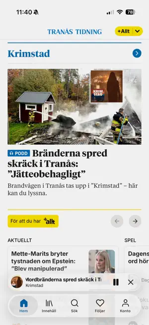 Tranås Tidning screenshot 2