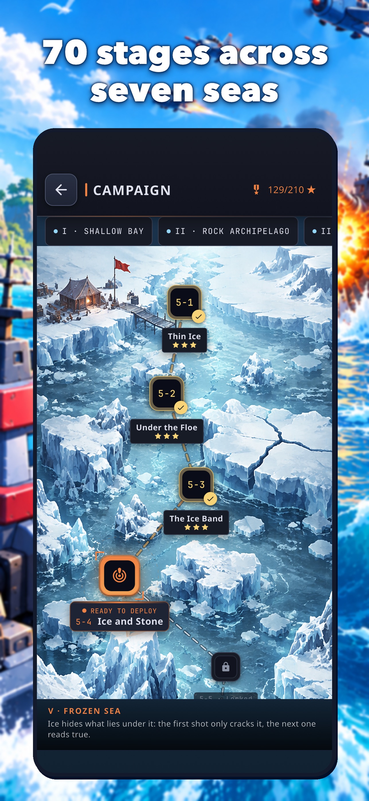 Screenshot 2 of Blindwake: Hidden Fleet