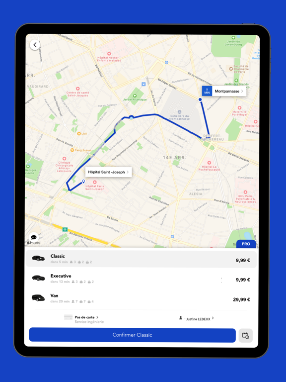 Screenshot #4 pour LeCab - Réservez une course !