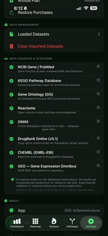 EGK AIGenesAnalyze screenshot