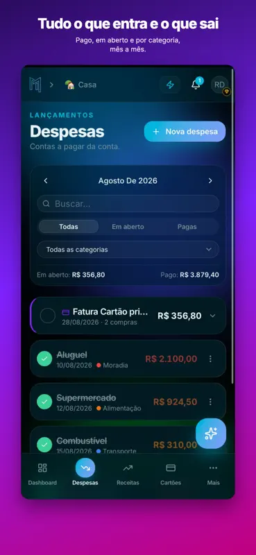 Monnif: Controle Financeiro screenshot 5 of 6