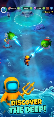 Aqua Hero : Deep Survival iOS Mod IPA