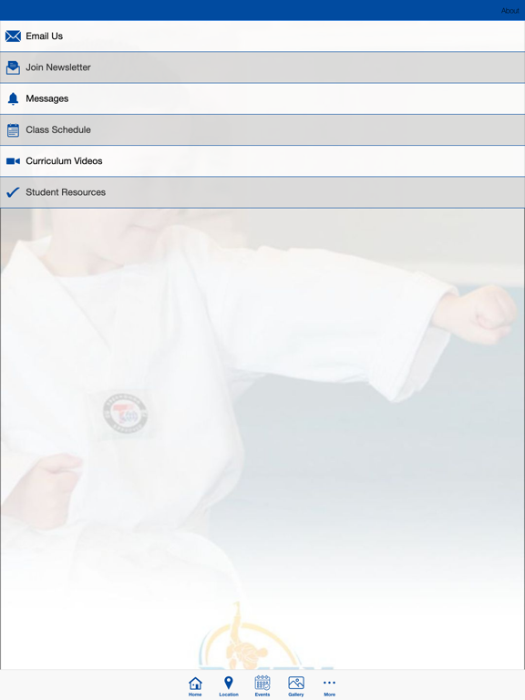Risen Taekwondo iPad screenshot 4 - Sports app